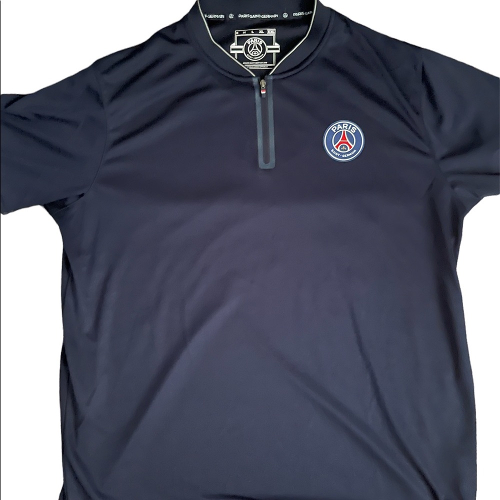 2018 Paris Saint-Germain Quarter Zip Jersey Shirt PSG Official Size XXL